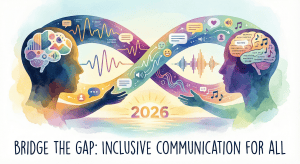 Image representing nuro-diversity in communication