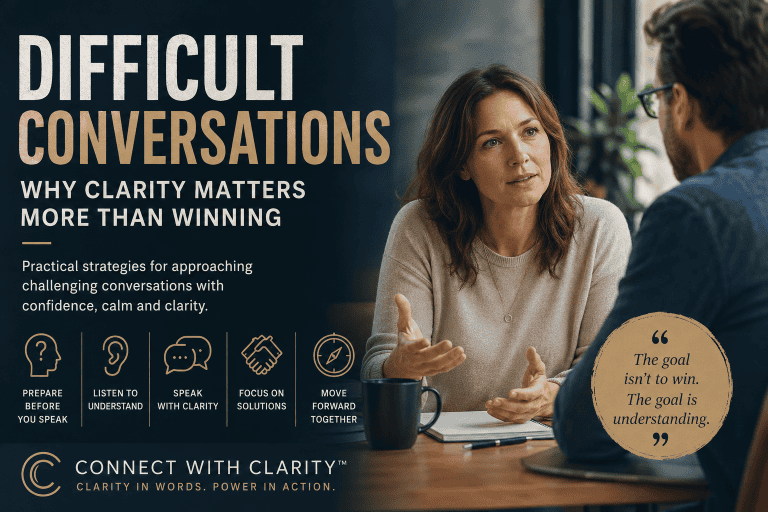 Conversations do not have to be difficult